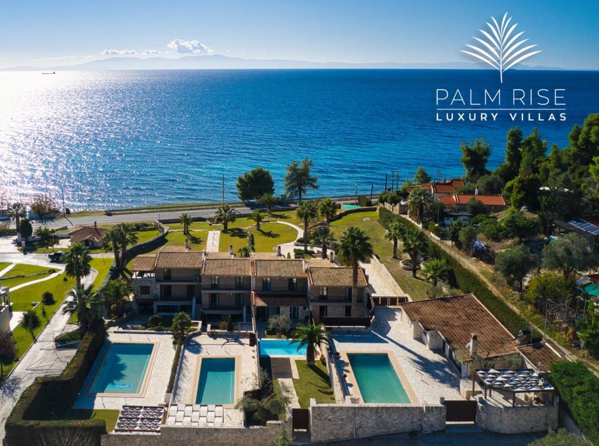 Palmrise Luxury Villas By Travel Pro Services - Nea Skioni Halkidiki Exterior photo