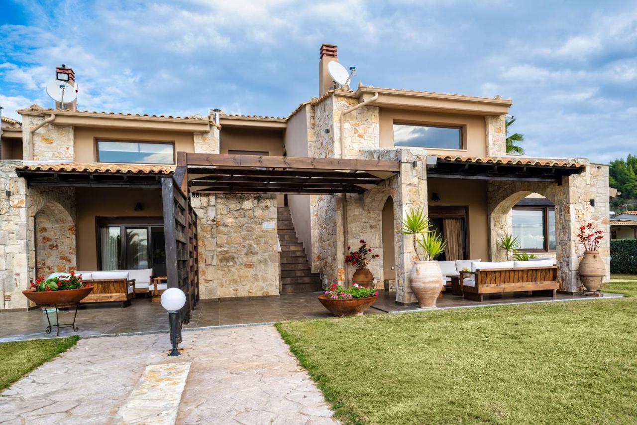Palmrise Luxury Villas By Travel Pro Services - Nea Skioni Halkidiki Exterior photo