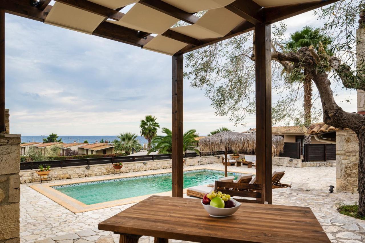 Palmrise Luxury Villas By Travel Pro Services - Nea Skioni Halkidiki Exterior photo